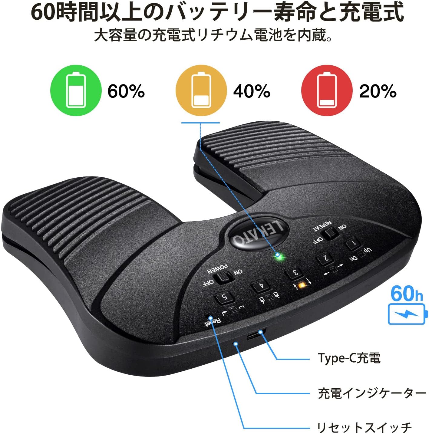 Fujitsu Quaderno Bluetooth Foot Pedal