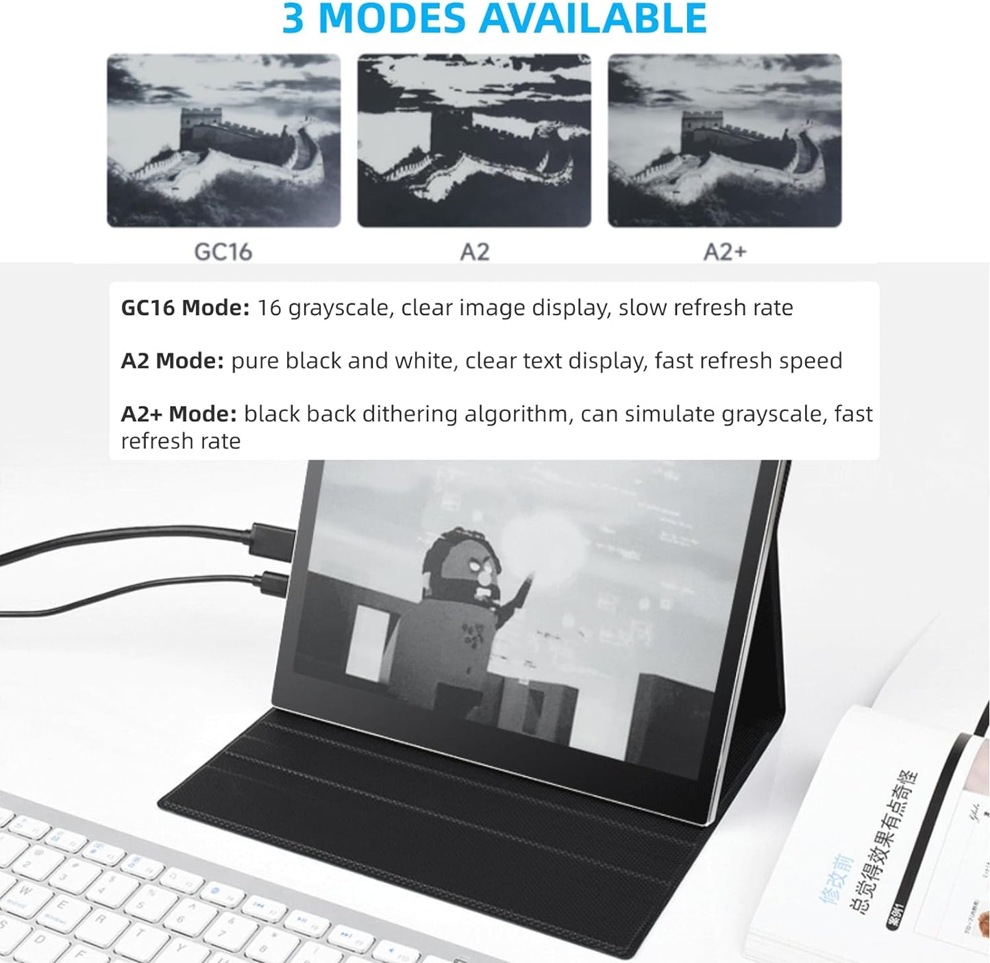 Acogedor 10.3 Dedicated Monitor with E INK Screen