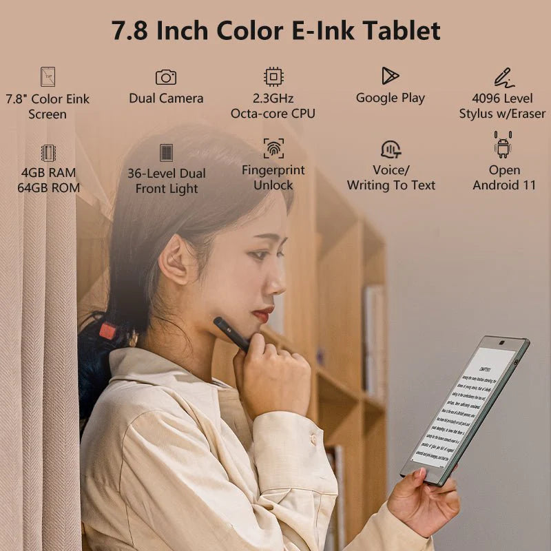 Bigme S6 Color Lite - Kaleido Plus E-Notebook