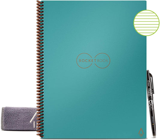 Rocketbook Smart Reusable Notebook Blue