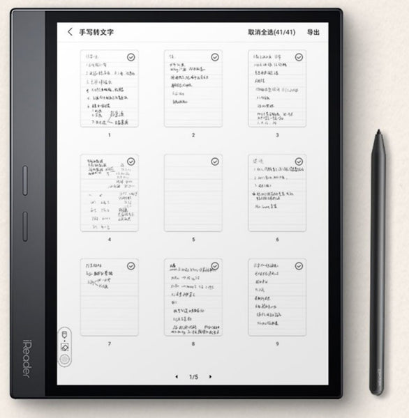 iReader Smart 3 - 10.3 inch e-note with English
