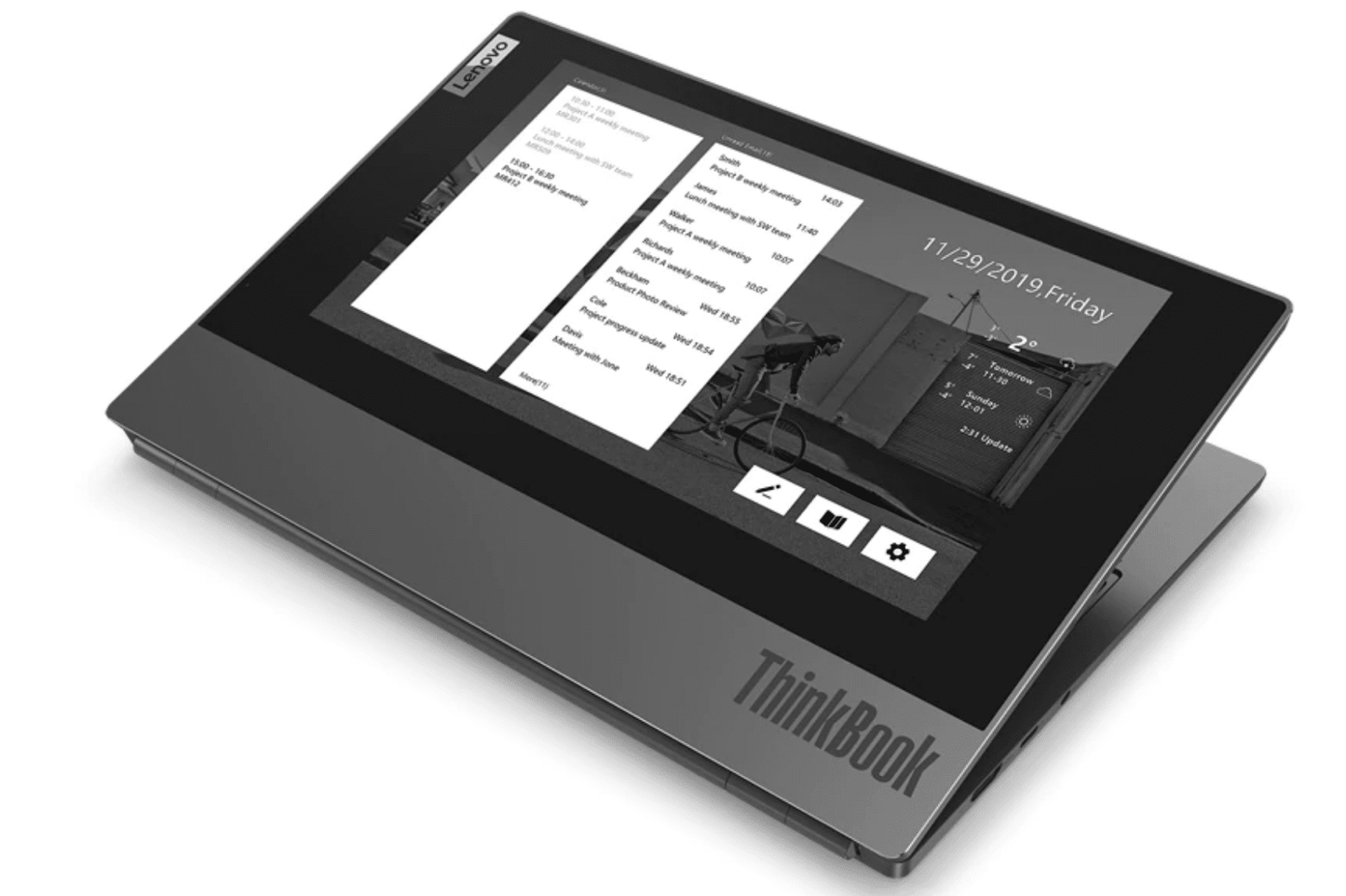 Lenovo Thinkbook Plus 13 inch dual screen laptop with E INK