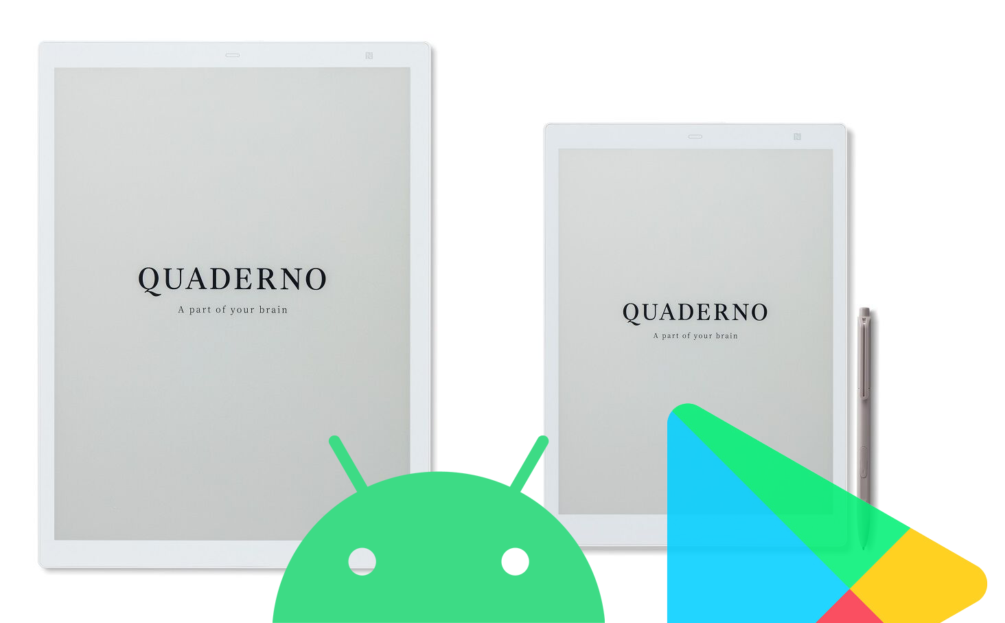 Gen 2 - Fujitsu Quaderno A4 and A5 Android 9 and Google Play 