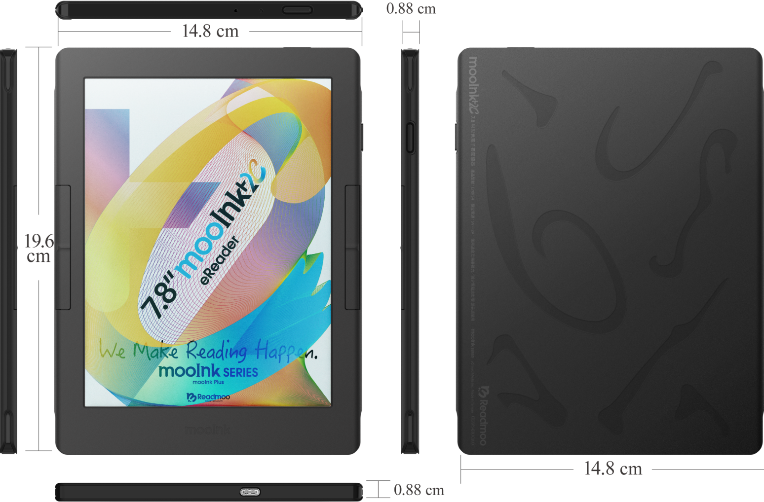 Readmoo Mooink 2C Kaleido 3 e-reader 